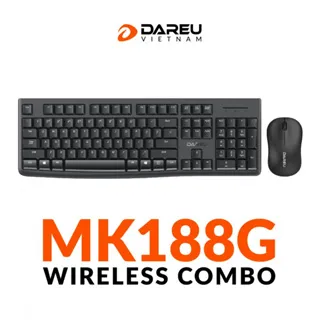 BỘ BÀN PHÍM CHUỘT KHÔNG DÂY DAREU MK188G - ảnh 3