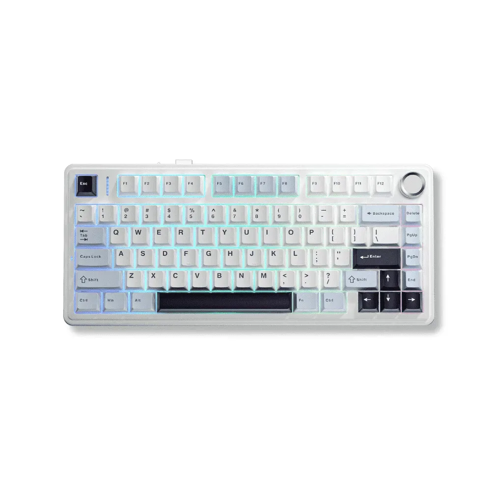 Bàn Phím Cơ AULA F75 3 Mode | USB 2.4G, Bluetooth, Type C - ảnh 6