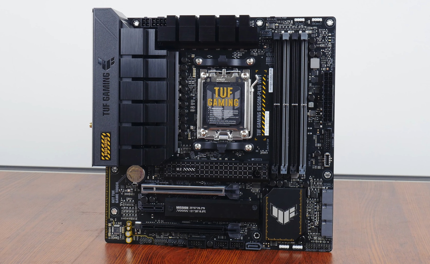 Mainboard Asus TUF GAMING B650M-E WIFI | AMD AM5 DDR5 - ảnh 3