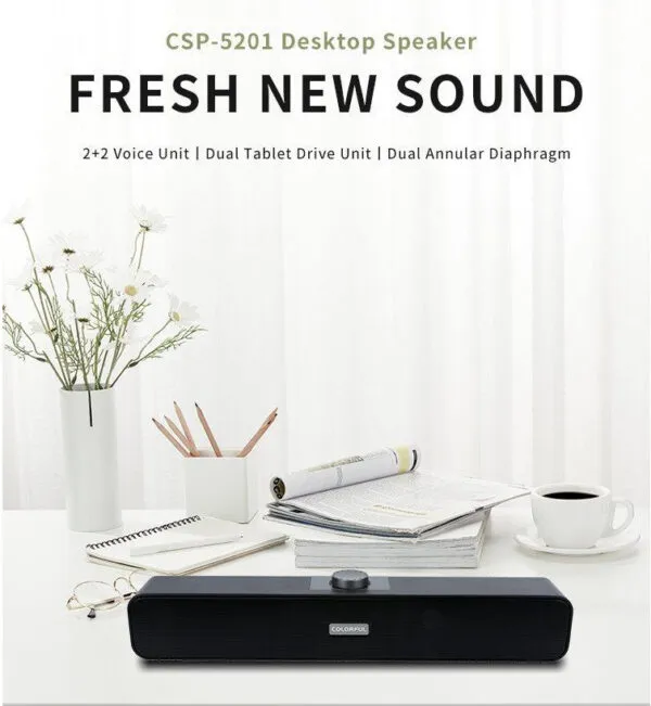 LOA COLORFIRE CSP-5201 Desktop Speaker - ảnh 4