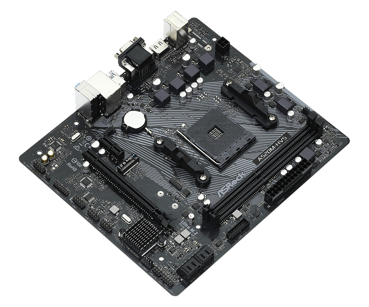 Mainboard ASROCK A520M-HVS | AMD AM4 - ảnh 5