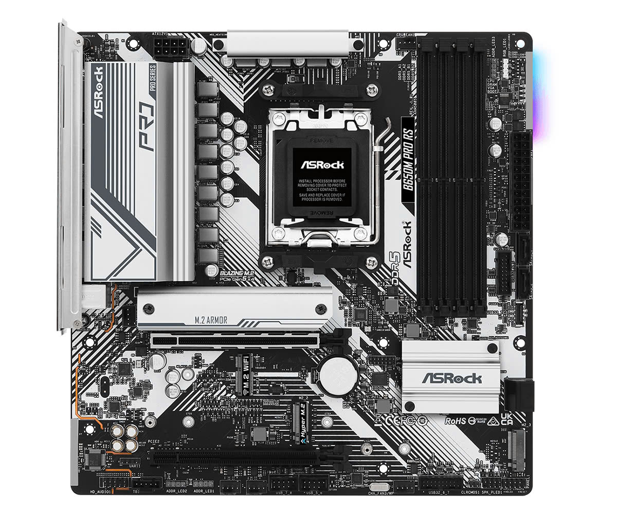 Mainboard AsRock B650M Pro RS | AMD AM5, DDR5 - ảnh 3