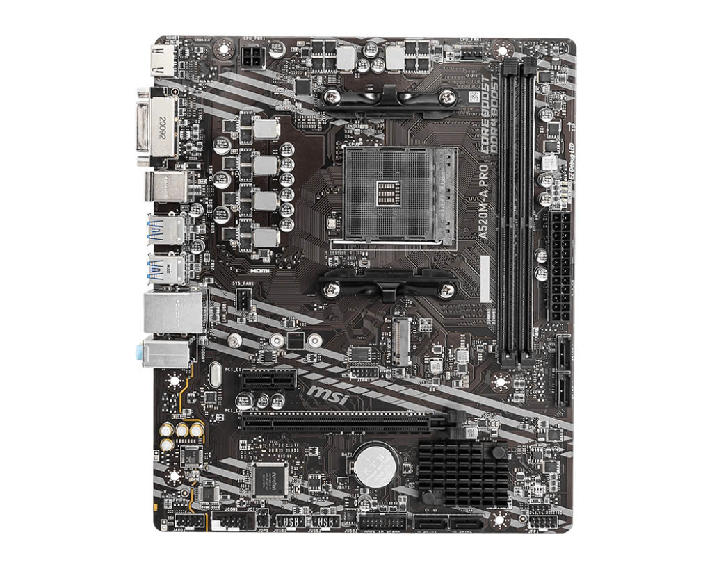Mainboard MSI A520M-A PRO | AMD AM4 - ảnh 3