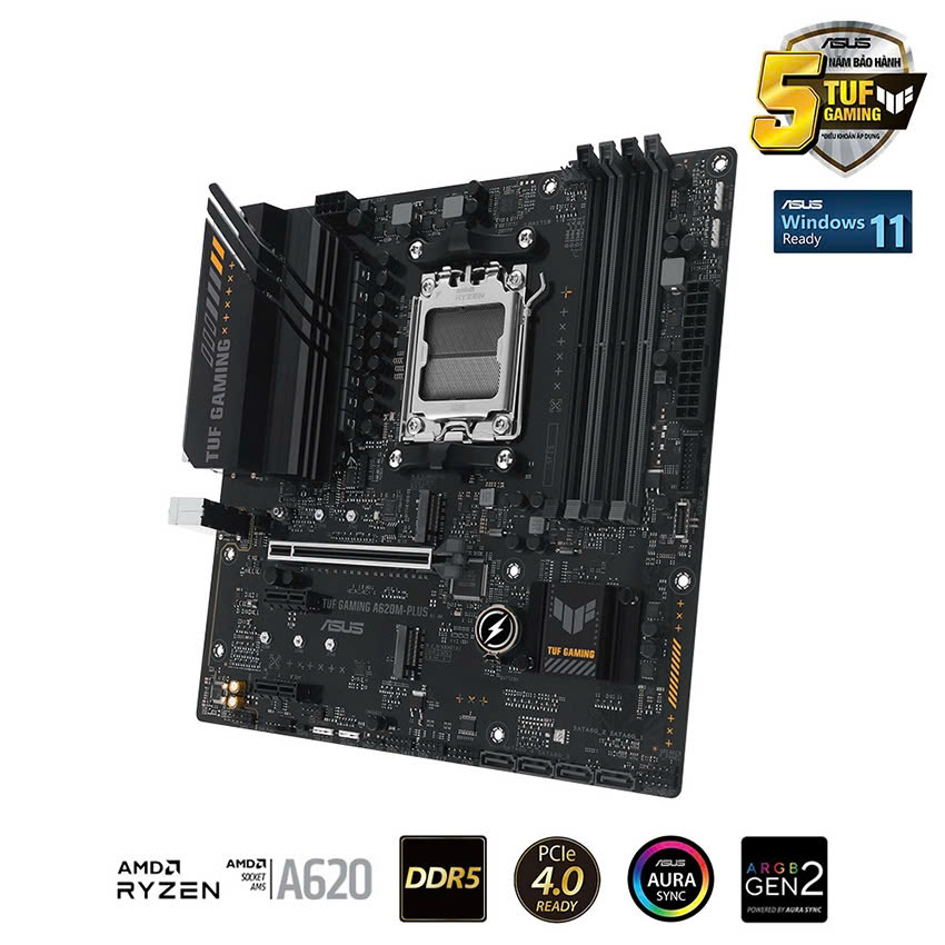 Mainboard ASUS TUF GAMING A620M PLUS | AMD AM5 - ảnh 4