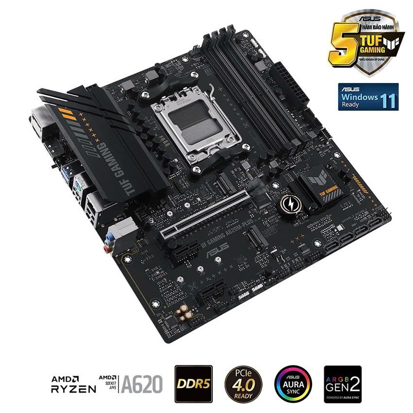 Mainboard ASUS TUF GAMING A620M PLUS | AMD AM5 - ảnh 5