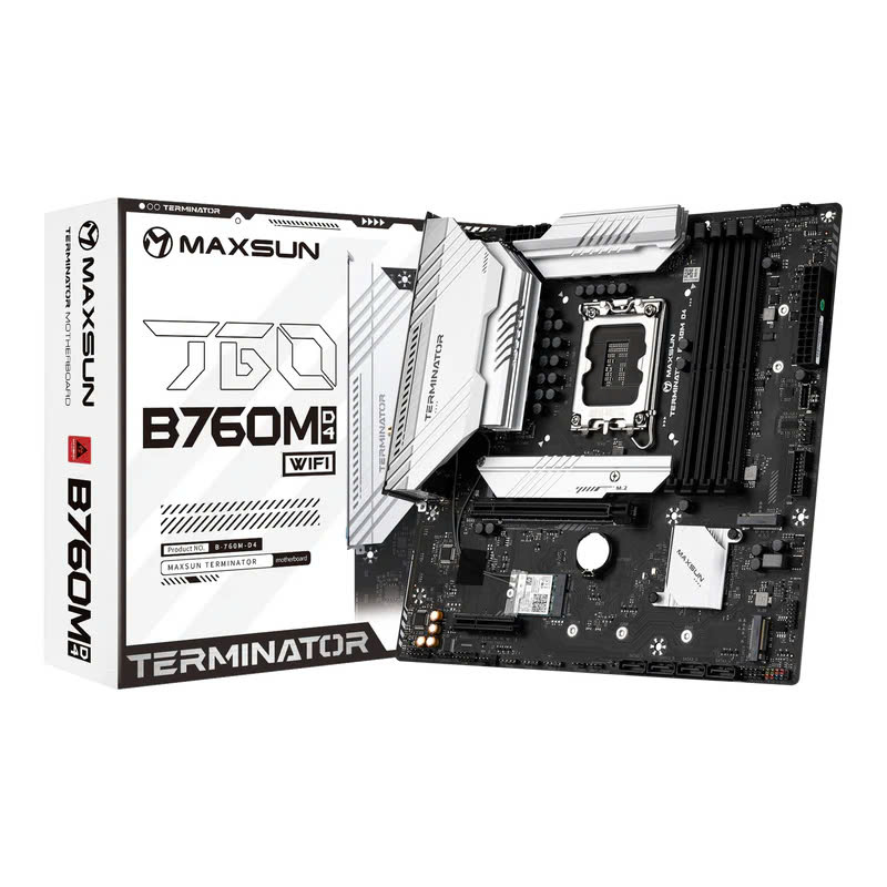 Mainboard MAXSUN Terminator B760M D4 WIFI | LGA 1700 - ảnh 7