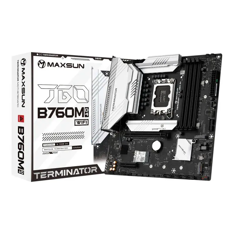 Mainboard MAXSUN Terminator B760M D4 WIFI | LGA 1700