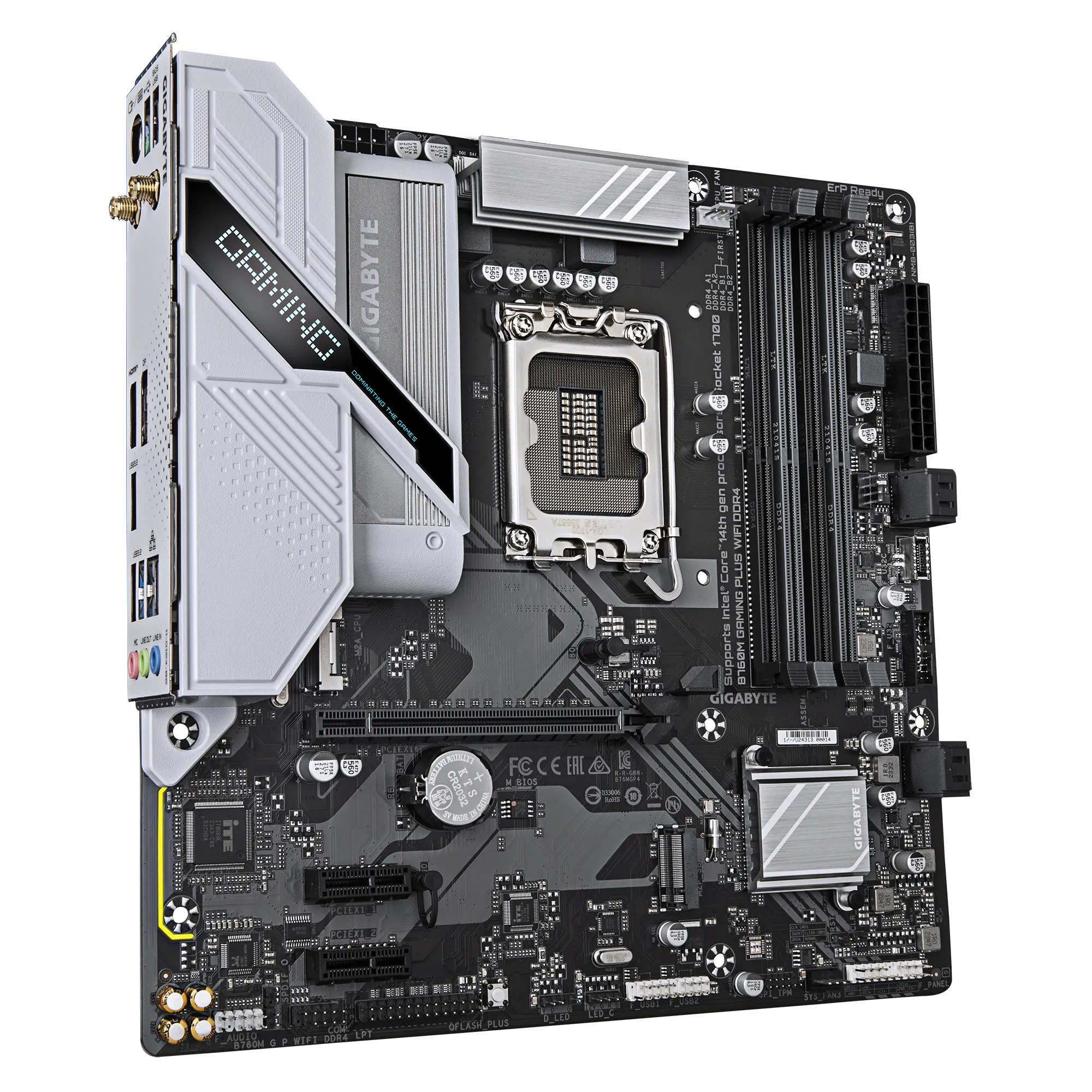 Mainboard Gigabyte B760M Gaming Plus Wifi D4 | LGA 1700, 4 x DDR4 - ảnh 5
