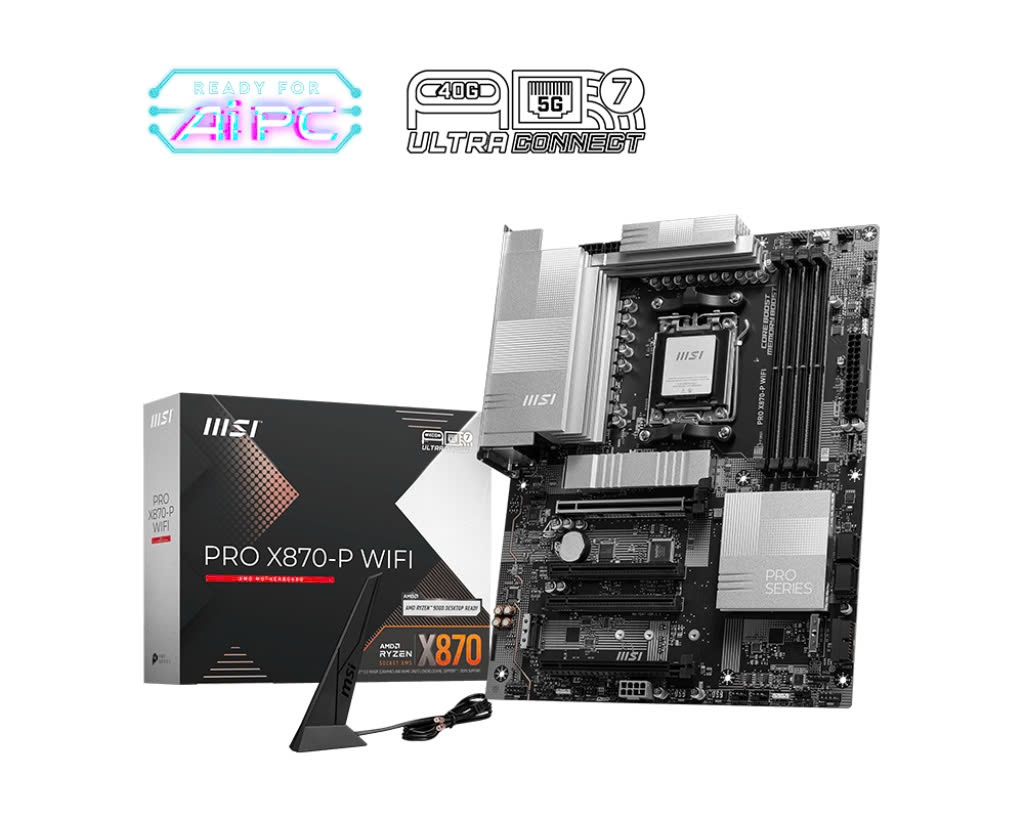 Mainboard MSI PRO X870-P Wifi | SK AM5, 4 x DDR5, Wifi/Bluetooth - ảnh 2