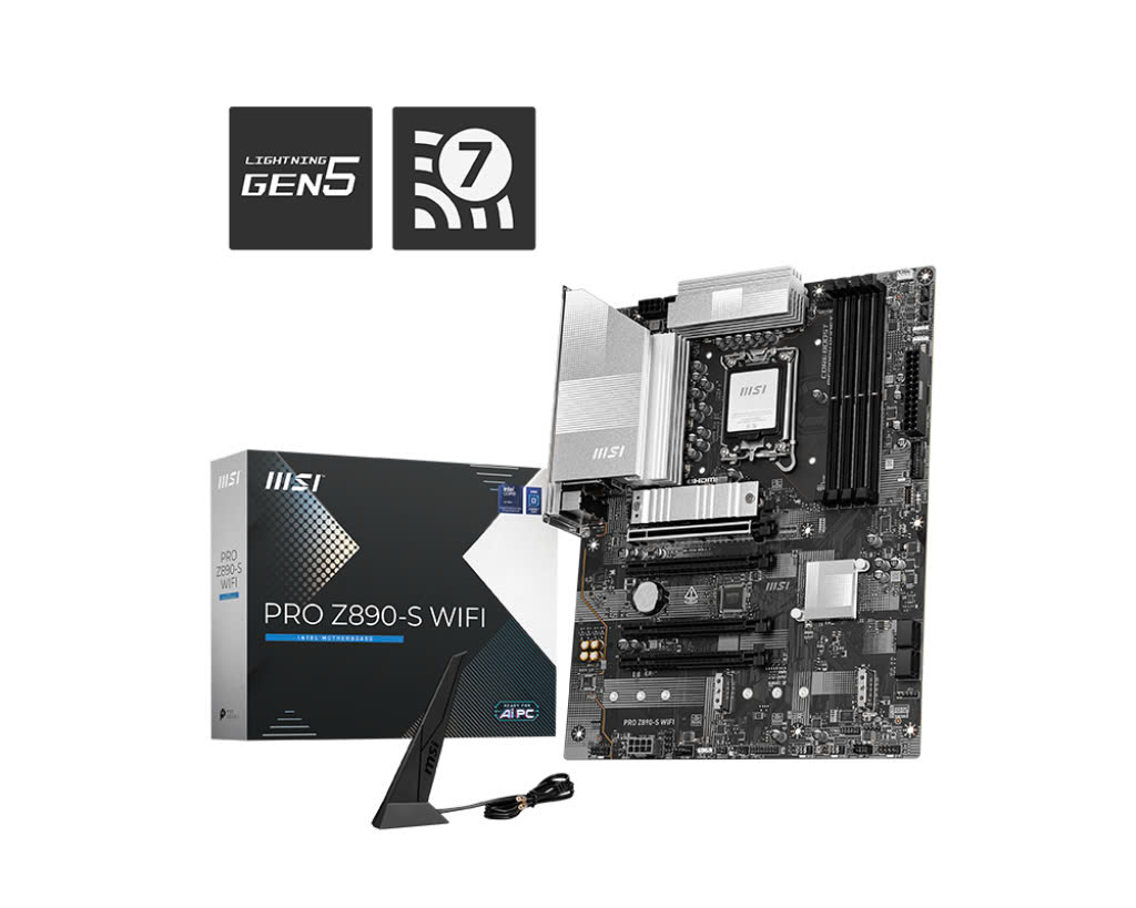 Mainboard MSI PRO Z890-S WIFI | LGA 1851, 4 x DDR5 - ảnh 4