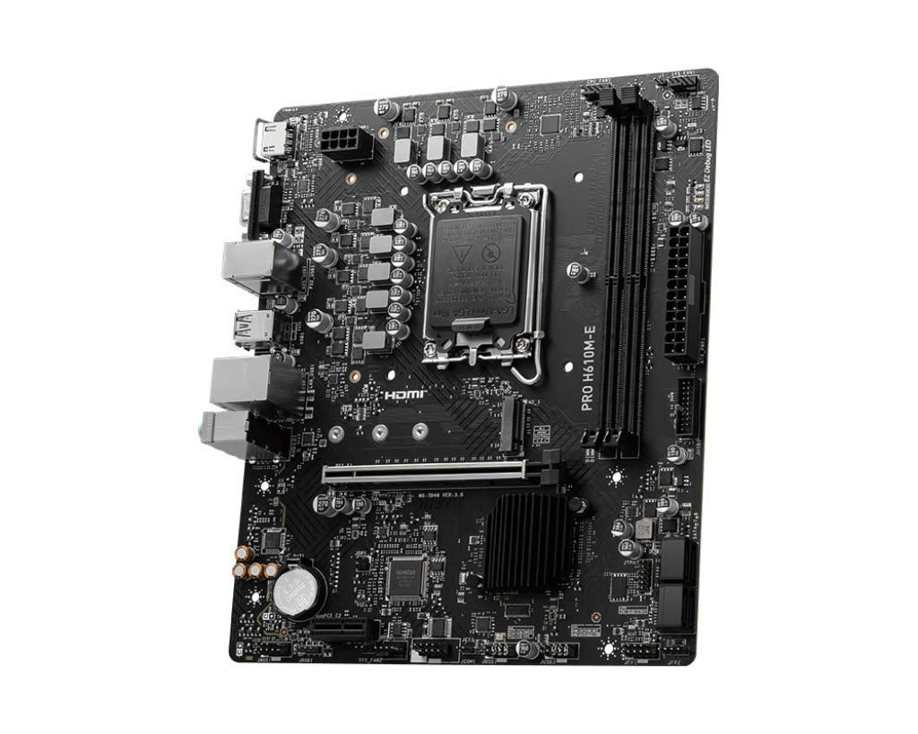 Mainboard MSI PRO H610M-E DDR5 | LGA 1700, 2 x DDR5 - ảnh 4