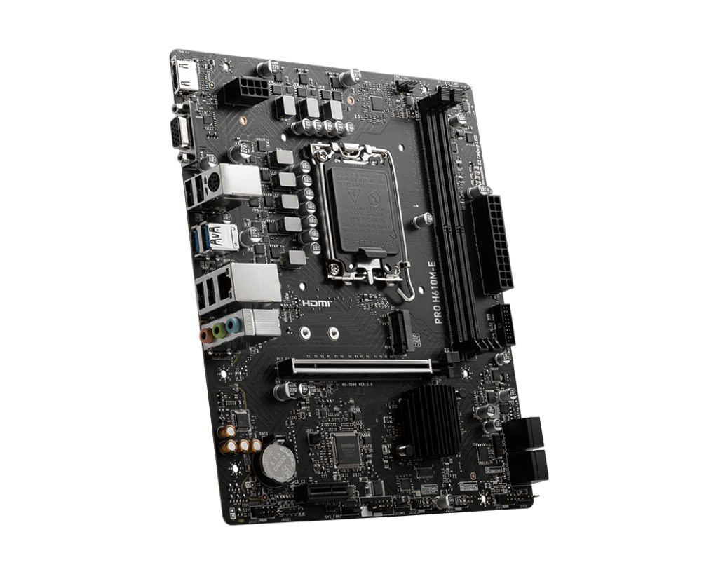 Mainboard MSI PRO H610M-E DDR5 | LGA 1700, 2 x DDR5 - ảnh 5