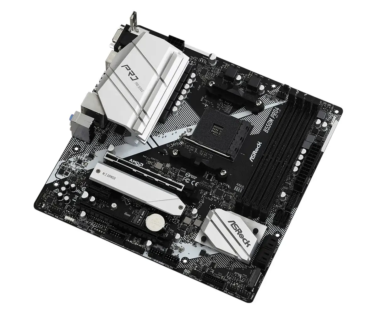 Mainboard Asrock B550M Pro 4 | AM4, DDR4 x4 - ảnh 5