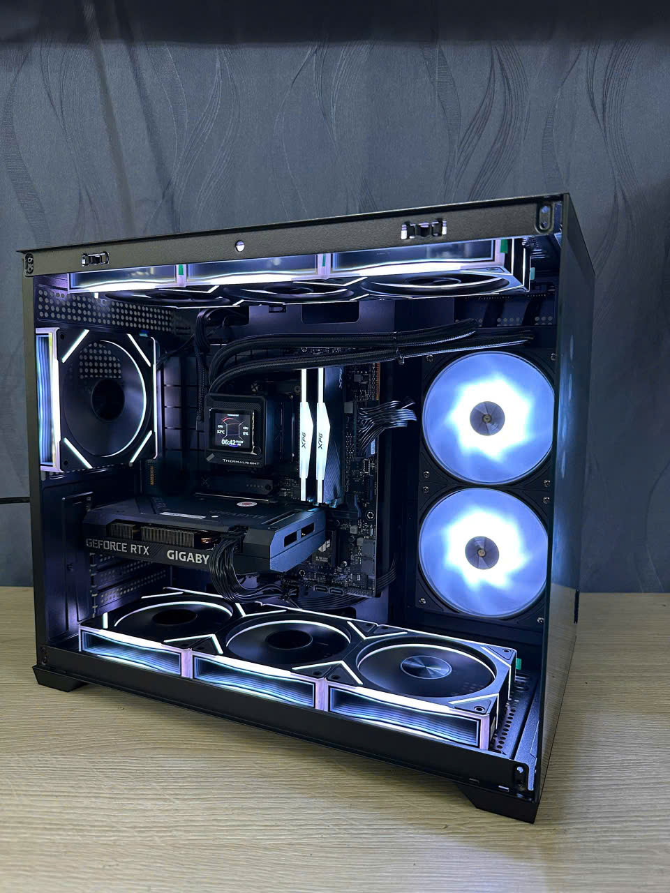 Thùng PC Alphard 04 | i5 14600KF, 32GB DDR5, VGA RTX 4060 /4060Ti /5060Ti - ảnh 3