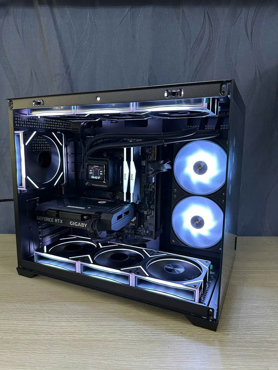Thùng PC Alphard 04 | i5 14600KF, 32GB DDR5, VGA RTX 4060 /4060Ti /5060Ti - ảnh 4