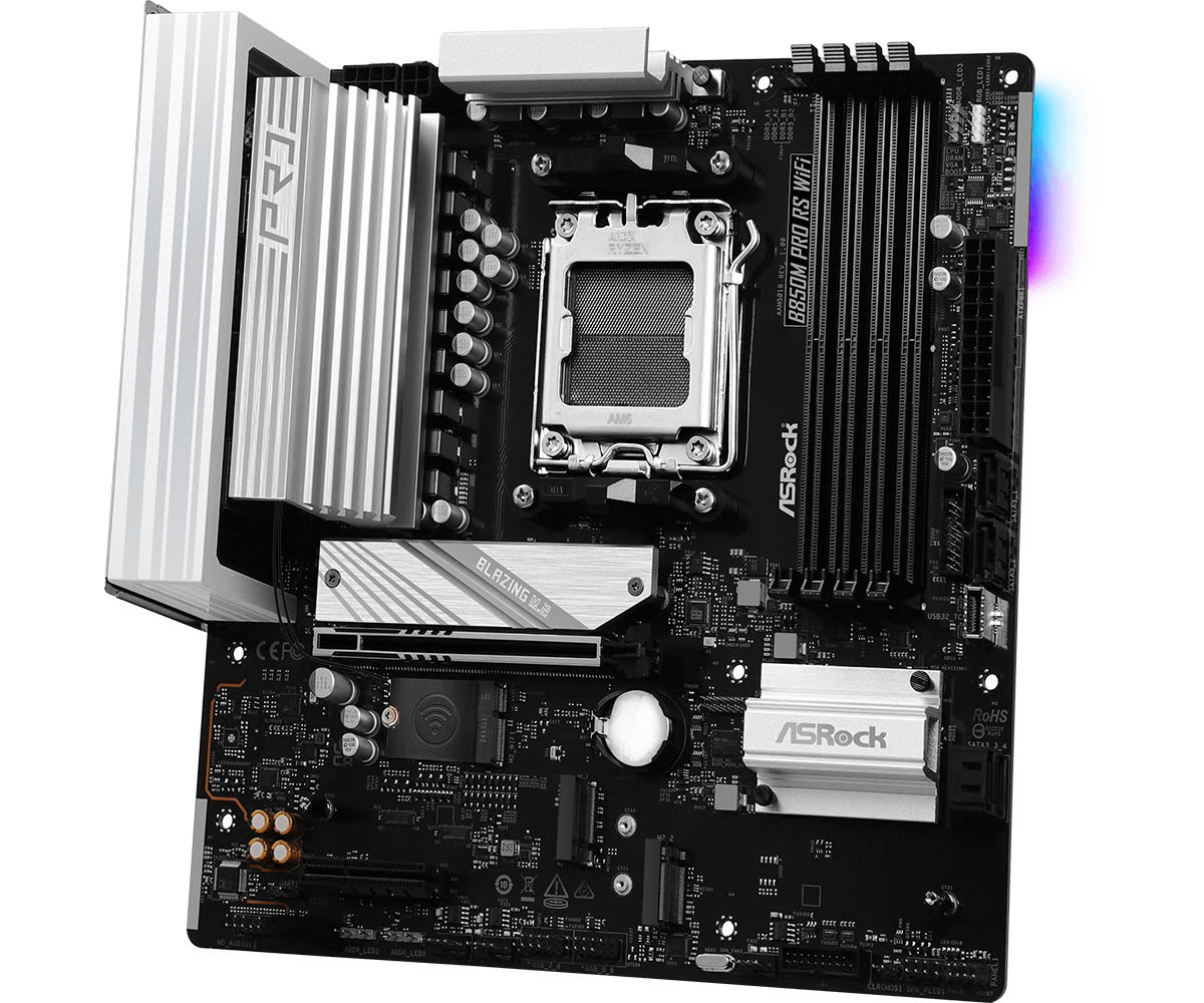 Mainboard AsRock B850M Pro RS WiFi | AM5, 4x DDR5 - ảnh 6