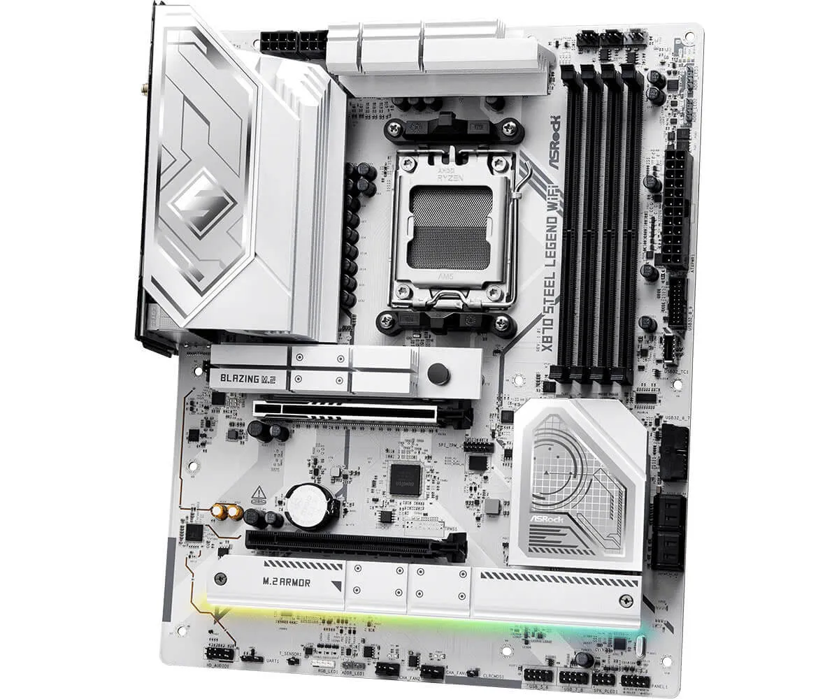Mainboard AsRock X870 Steel Legend WiFi | AM5, 4x DDR5 - ảnh 4