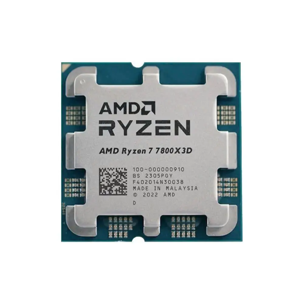 CPU AMD Ryzen 7 7800X3D TRAY / 4.2GHz Boost 5.0GHz / 8 nhân 16 luồng / 104MB / AM5