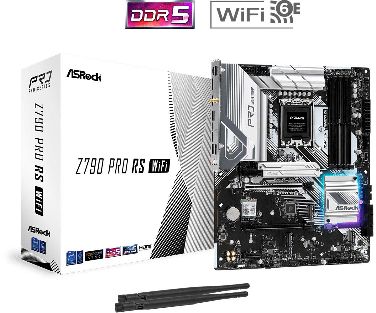 Mainboard ASROCK Z790 PRO RS WIFI DDR5 - ảnh 2