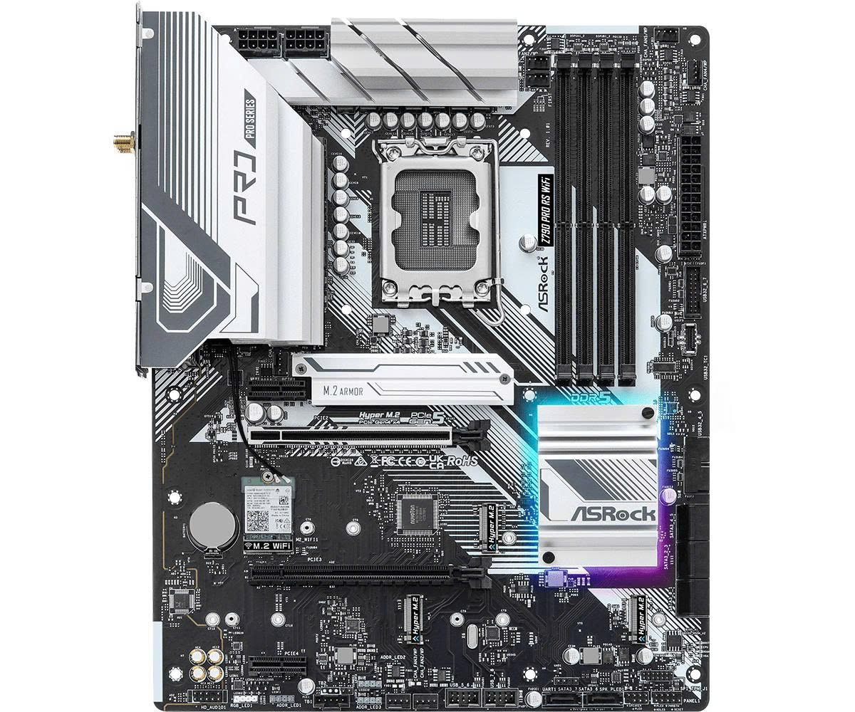 Mainboard ASROCK Z790 PRO RS WIFI DDR5 - ảnh 4