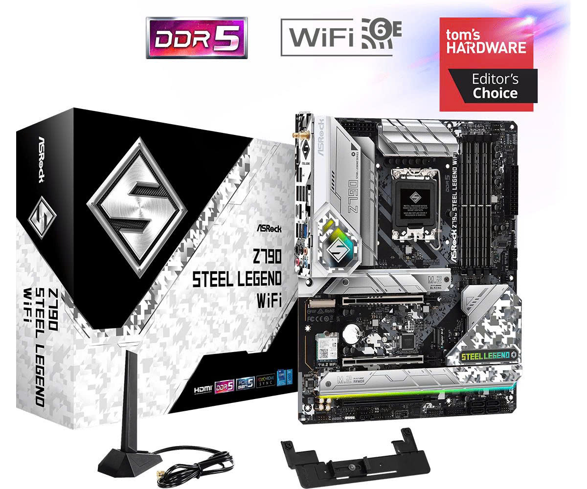 Mainboard ASROCK Z790 STEEL LEGEND WiFi DDR5 - ảnh 2