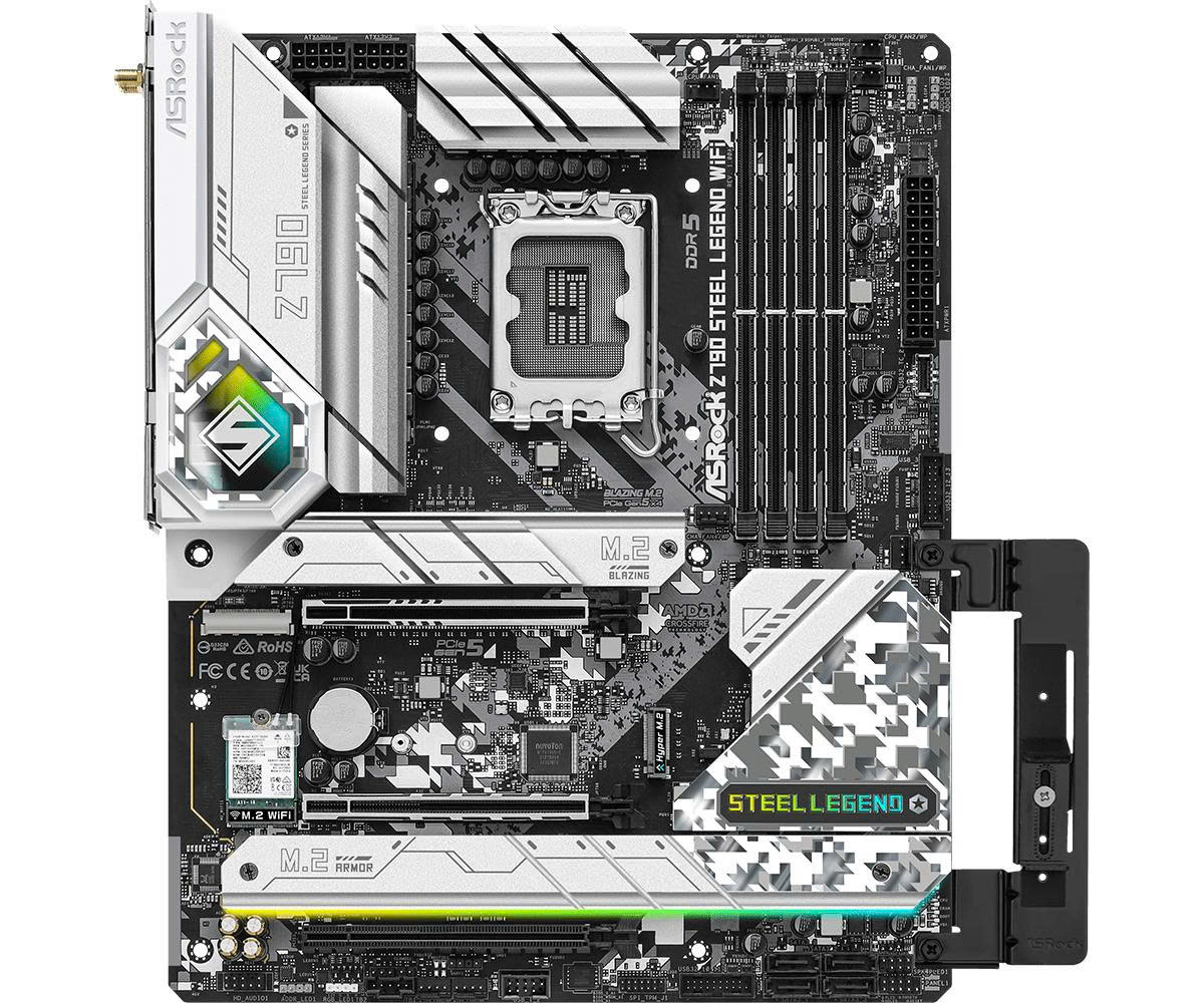 Mainboard ASROCK Z790 STEEL LEGEND WiFi DDR5 - ảnh 3