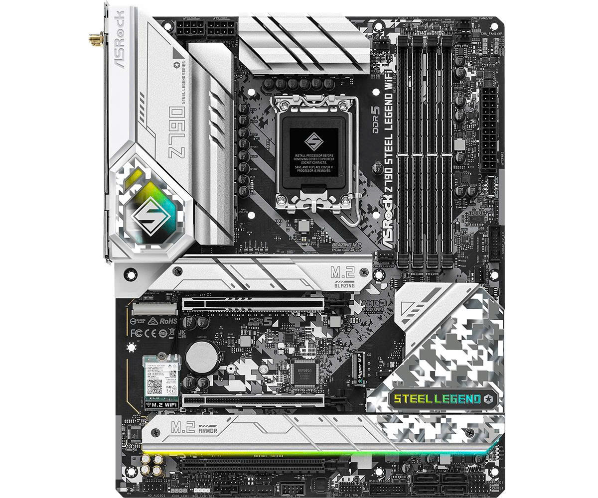 Mainboard ASROCK Z790 STEEL LEGEND WiFi DDR5 - ảnh 4