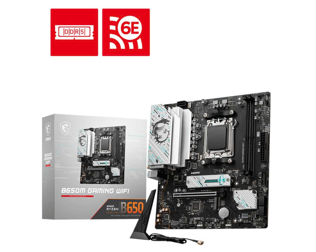 Mainboard MSI B650M Gaming Wifi | AMD AM5, 2x DDR5 - ảnh 2