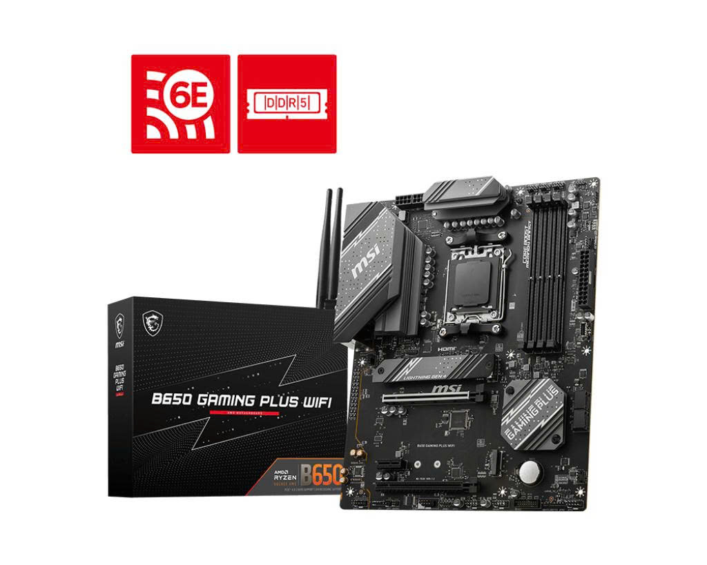 Mainboard MSI B650 GAMING PLUS WIFI DDR5 | AM5, 4x DDR5 - ảnh 2