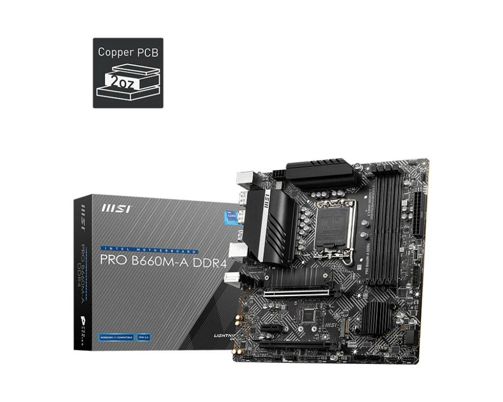 MAINBOARD MSI PRO B660M-A DDR4 - ảnh 2