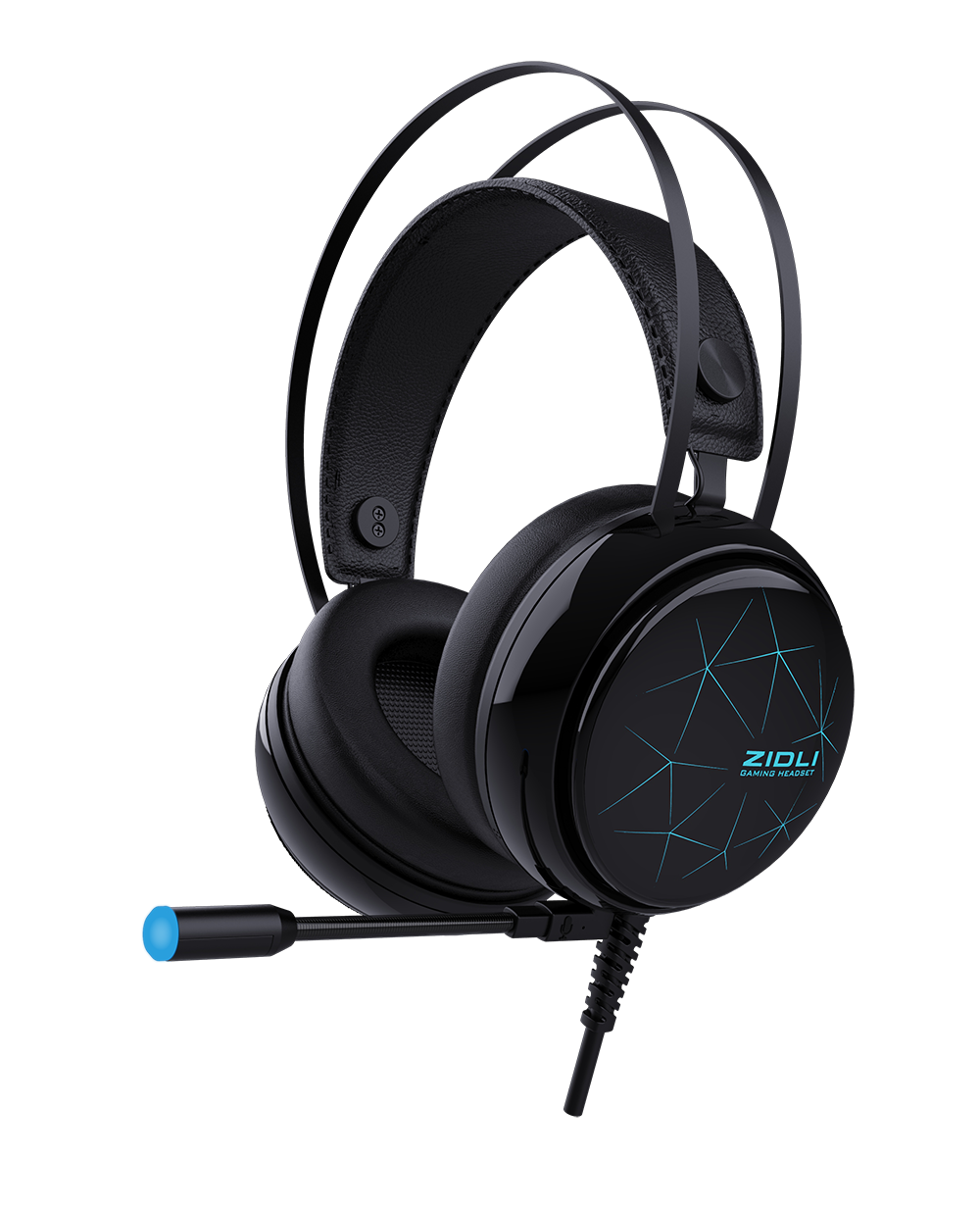 Tai nghe chụp tai Gaming ZIDLI ZH12S, Âm thanh 7.1, LED RGB - ảnh 2