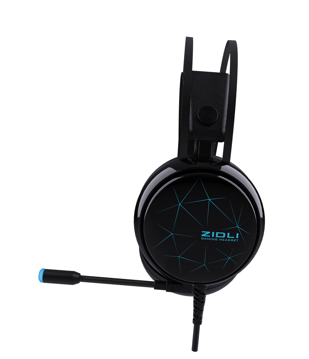 Tai nghe chụp tai Gaming ZIDLI ZH12S, Âm thanh 7.1, LED RGB - ảnh 4